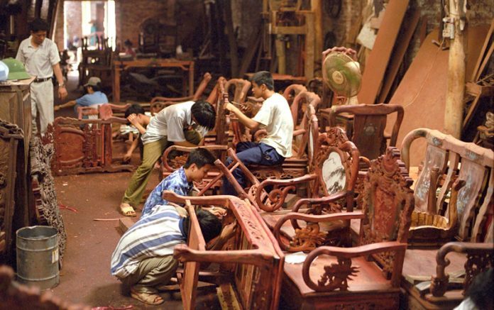 Furniture factory