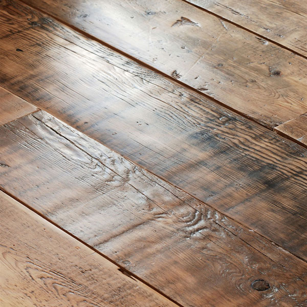 Reclaimed wood flooring