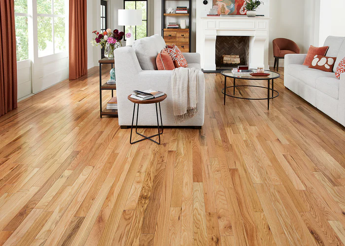 Solid hardwood flooring