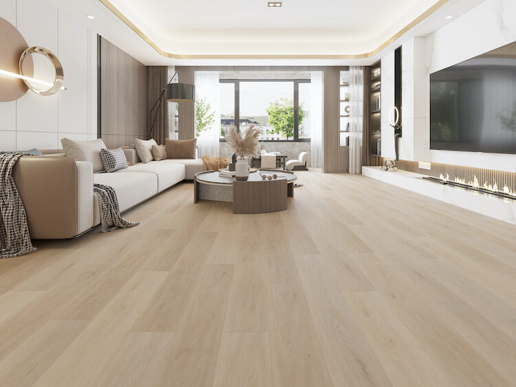 Beautiful wood flooring interior